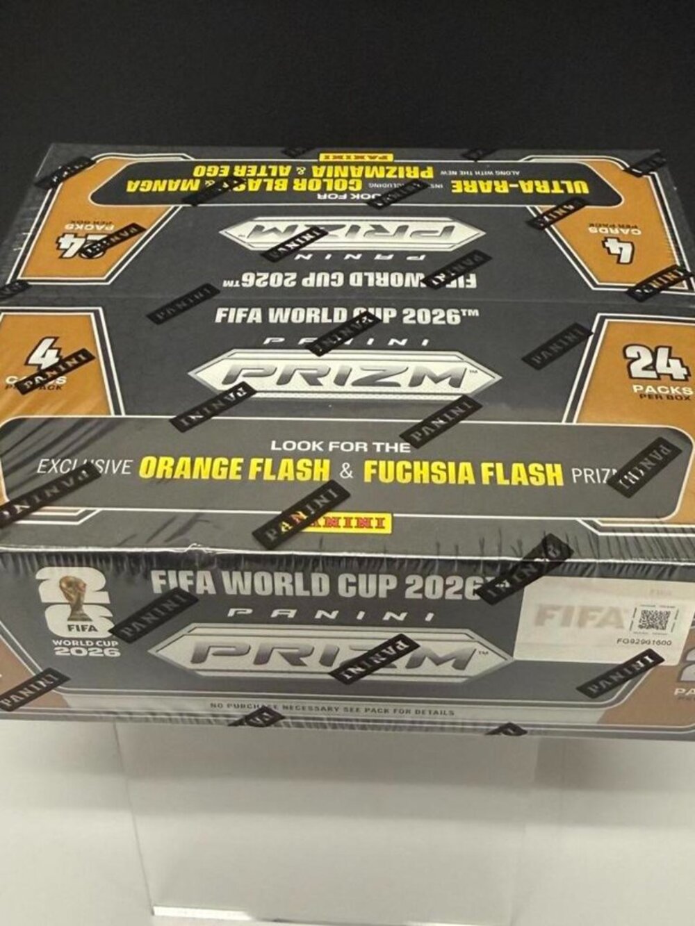 2026 Panini Prizm FIFA World Cup Retail Hobby Box – Factory Sealed – Flash Prizm